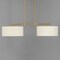 Maxim Lighting Bongo 2-Light Pendant, Natural Aged Brass 10016OMNAB - alternate 3